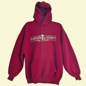 Stanford 2000 Jan 1 Rose Bowl Hoodie Size XXL Mens Cardinal Football Sweatshirt